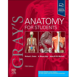 GRAYS ANATOMY FOR STUDENTS WITH ACCESS CODE 5ED (PB 2024) book by Ph.D. Drake, Richard L., Ph.D. Vogl, A. Wayne