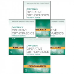 Campbell's Operative Orthopaedics 15E, 4-Volume Set - IE book by Frederick M. Azar