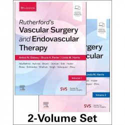 RUTHERFORDS VASCULAR SURGERY AND ENDOVASCULAR THERAPY WITH ACCESS CODE 11ED IN 2 VOL SET (HB 2027) book by MPH Sidawy, Anton…