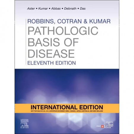 ROBBINS COTRAN AND KUMAR PATHOLOGIC BASIS OF DISEASE IE 11ED (PB 2025) (Robbins Pathology) book by Vinay Kumar, Abul K. Abbas