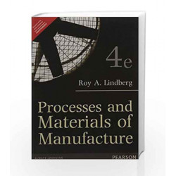 Process and Materials of Manufacturing by Lindberg Book-9789332556973