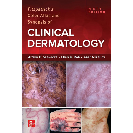FITZPATRICK'S COLOR ATLAS & SYNOPSIS OF CLINICAL DERMATOLOGY (IE) book by Arturo P. Saavedra, Ellen K. Roh