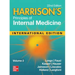 Harrison's Principles of Internal Medicine, Twenty-Second Edition (Vol.1 & Vol.2) book by Dan L. Longo, Anthony S. Fauci