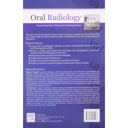 ORAL RADIOLGOY : EXAM PERPARATORY MANUAL FOR UNDERGRADUATES book by Ramesh Tatapudi, K Manjunath - Back Cover
