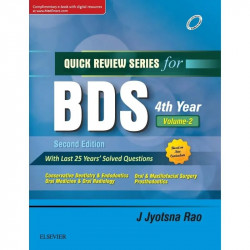 QUICK REVIEW SERIES FOR BDS 4TH YEAR VOL-2 book by Jyotsna Rao