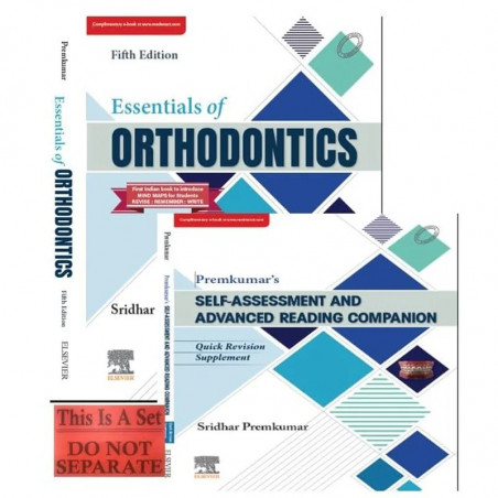 Essentials of Orthodontics, 5e and Premkumar’s SELF-ASSESSMENT AND ADVANCED READING COMPANION (2 books set) book by Sridhar…
