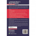 The Washington Manual of Medical Therapeutics, 2nd South Asian ed book by Archith Boloor, Zachary Crees - Back Cover