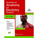 Essentials of Anatomy for Dentistry Students, 2ed book by D. R. Singh