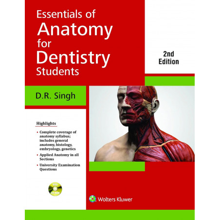 Essentials of Anatomy for Dentistry Students, 2ed book by D. R. Singh