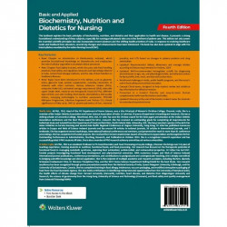 Basic and Applied Biochemistry, Nutrition and Dietetics for Nursing 4th ed book by Dr Sheila John, Dr Esther Lydia - Back Cover