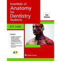 Essentials of Anatomy for Dentistry Students, 2ed book by D. R. Singh - Back Cover