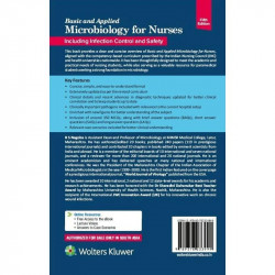 Basic and Applied Microbiology for Nurses Including Infection Control and Safety, Fifth Edition book by B S Nagoba - Back Cover