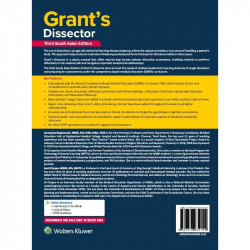 Grant's Dissector, Third South Asian Edition book by Gunapriya Raghunath, Jyoti Chopra - Back Cover