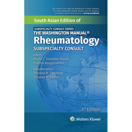 Washington Manual Rheumatology Subspecialty Consult, 3rd edition book by Maria C. Gonzalez-Mayda, Prabha Ranganathan
