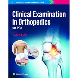 Clinical Examination In Orthopaedics for PGs book by Alok Sud - Back Cover