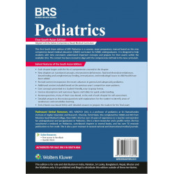 BRS Pediatrics, 1st South Asian ed book by Padmasani Venkat Ramanan, Lyord J. Brown - Back Cover