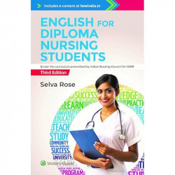 English For Diploma Nursing Students -3E book by Selva Rose - Back Cover