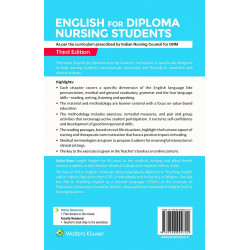 English For Diploma Nursing Students -3E book by Selva Rose - Additional Image 3