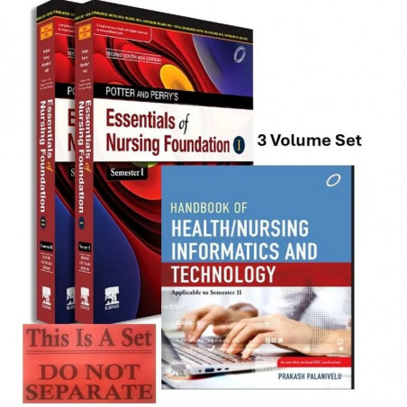 POTTER AND PERRYS ESSENTIALS OF NURSING FOUNDATION WITH ACCESS CODE 2 VOL SET WITH HANDBOOK OF HEALTH NURSING INFORMATION AN…