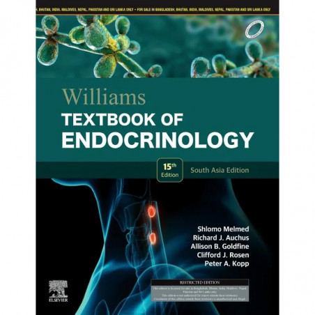 Williams Textbook of Endocrinology, 15e, South Asia Edition book by Shlomo Melmed, Richard J. Auchus