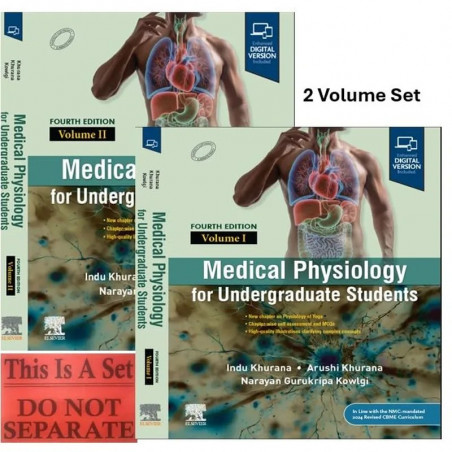 Medical Physiology for Undergraduate Students, 4e (2 Volume Set) book by Indu Khurana, Arushi Khurana
