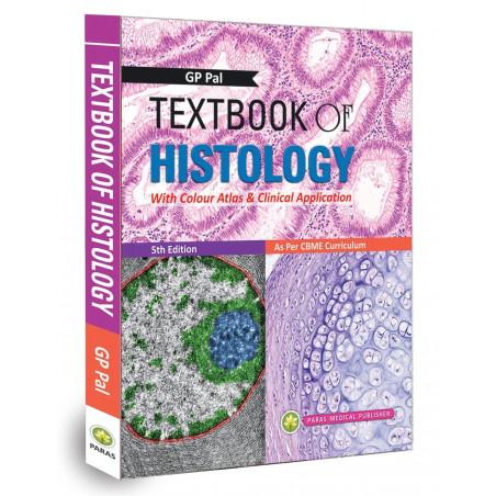 TEXTBOOK OF HISTOLOGY TEXT AND ATLAS 5ED (PB 2024) book by Pal