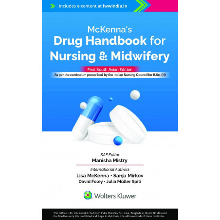 McKenna's Drug Handbook for Nursing & Midwifery, 1st South Asian ed book by Manisha Mistry, Lisa McKenna
