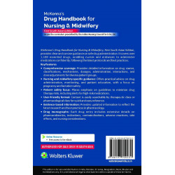 McKenna's Drug Handbook for Nursing & Midwifery, 1st South Asian ed book by Manisha Mistry, Lisa McKenna - Back Cover