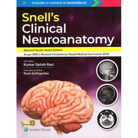 SNELLS CLINICAL NEUROANATOMY WITH ACCESS CODE 9ED (SECOND SAE) (PB 2025) book by RAVI K.S.