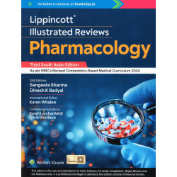 LIPPINCOTT ILLUSTRATED REVIEWS PHARMACOLOGY WITH ACCESS CODE 8ED (THIRD SAE) (PB 2025) book by SHARMA S.