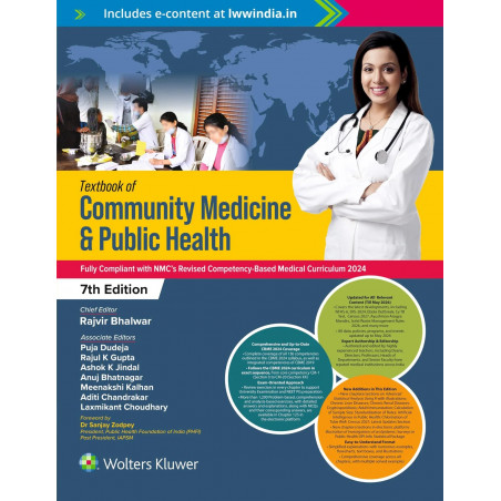 Textbook Of Community Medicine and Public Health, Seventh Edition book by Rajvir Bhalwar, Rajul K Gupta