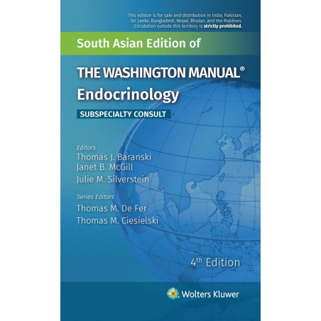 Washington Manual Endocrinology Subspecialty Consult, 4th South Asian ed book by Thomas J. Baranski, Janet B. McGill