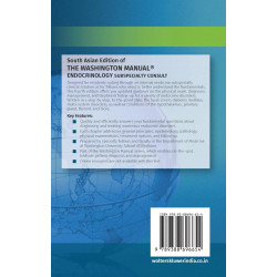 Washington Manual Endocrinology Subspecialty Consult, 4th South Asian ed book by Thomas J. Baranski, Janet B. McGill - Back Cove
