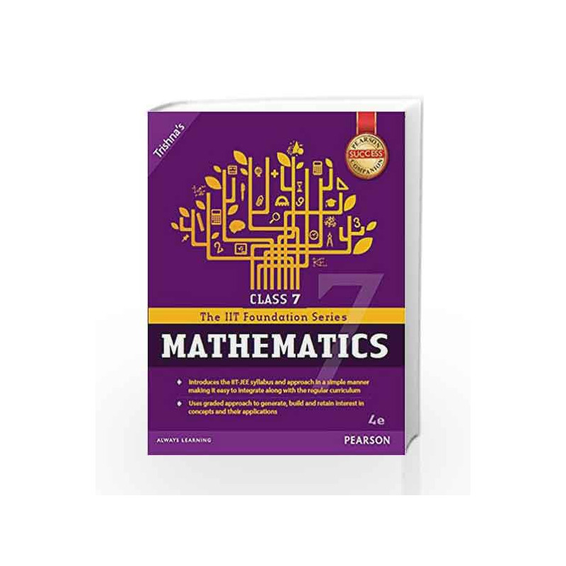 IIT Foundation Maths Class 7 by Trishna\'s Book-9789332568679