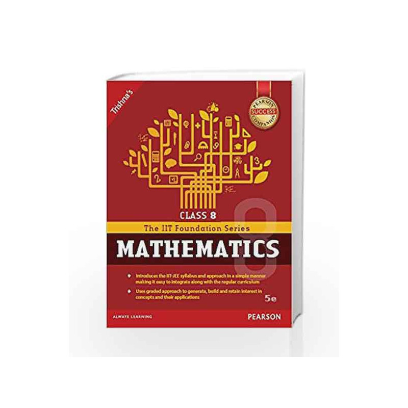 IIT Foundation Maths Class 8 by Trishna\'s Book-9789332568686