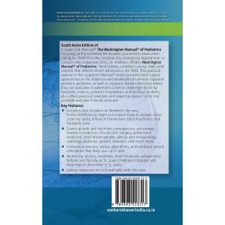 The Washington Manual of Pediatrics, 3rd South Asian ed book by Andrew J. White - Back Cover