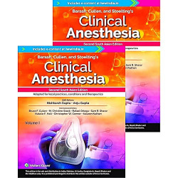 Barash, Cullen and Stoelting's Clinical Anesthesia, (Vol 2 Set), 2nd South Asian ed book by Nishkarsh Gupta, Anju Gupta