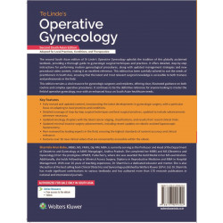 Te Linde’s Operative Gynecology, 2nd South Asian ed book by Linda Van Le, Victoria L. Handa - Back Cover