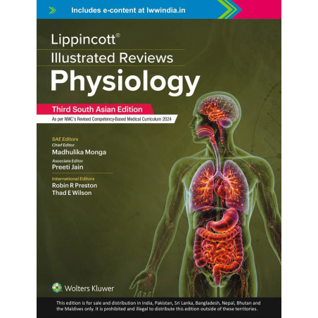 Lippincott® Illustrated Reviews Physiology, Third South Asian Edition (PB 26) book by Madhulika Monga, Preeti Jain