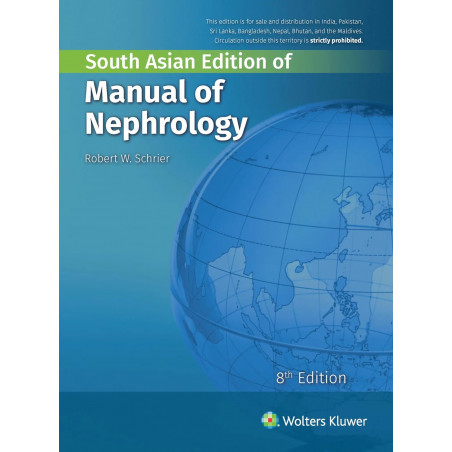 Manual of Nephrology, 8th South Asian ed book by Robert W. Schrier