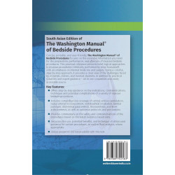 The Washington Manual of Bedside Procedures book by Freer - Back Cover