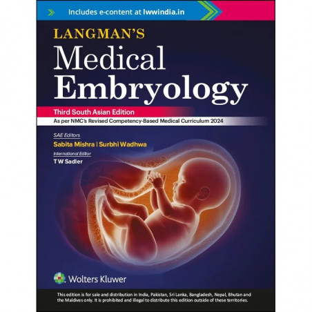 Langman's Medical Embryology, Third South Asian Edition book by Sabita Mishra, Surbhi Wadhwa