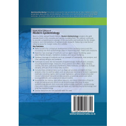 Modern Epidemiology, 4th South Asian ed book by Timothy L. Lash, Tyler J. VanderWeele - Back Cover