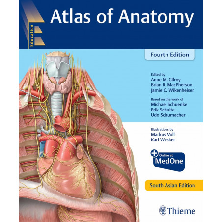 Atlas of Anatomy(SAE)-4E book by Annie M. Gilroy