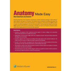 Anatomy Made Easy: Short Questions and Answers book by Ritesh Shah, Sanjay Kanani - Back Cover