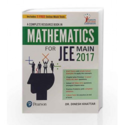 Mathematics for JEE Mains 2017 by Khattar Book-9789332570306