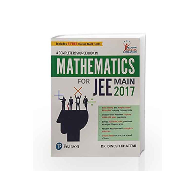 Mathematics for JEE Mains 2017 by Khattar Book-9789332570306