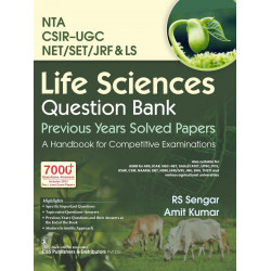 Life Sciences Question Bank Previous Years Solved Papers A Handbook for Competitive Examinations - 2024 book by R.S. Sengar,…