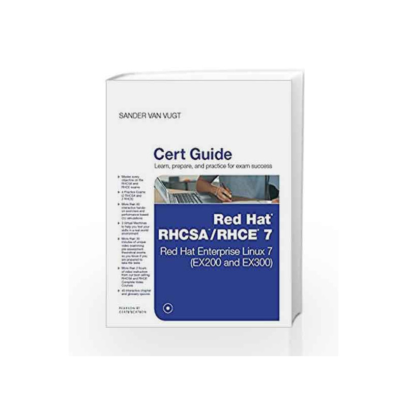Red Hat RHCSA/RHCE 7 Cert Guid by Van Vugt Book-9789332571778