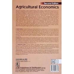 Agricultural Economics 2Ed (ISBN - 9788120417861) book by S.SUBBA REDDY, P. RAGHU RAM - Back Cover